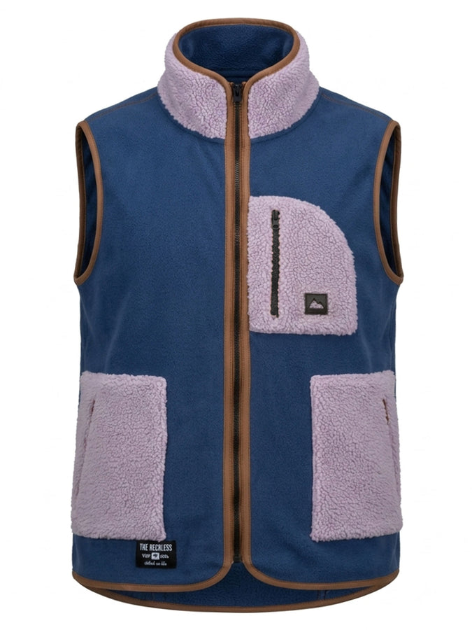 Notice The Reckless Backside Vest Fall 2026 | NAVY BLUE/PURPLE/BROWN