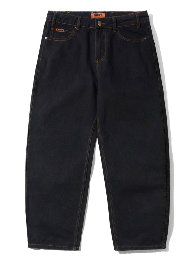 Butter Goods Baggy Jeans Spring 2026 | WASHED BLACK