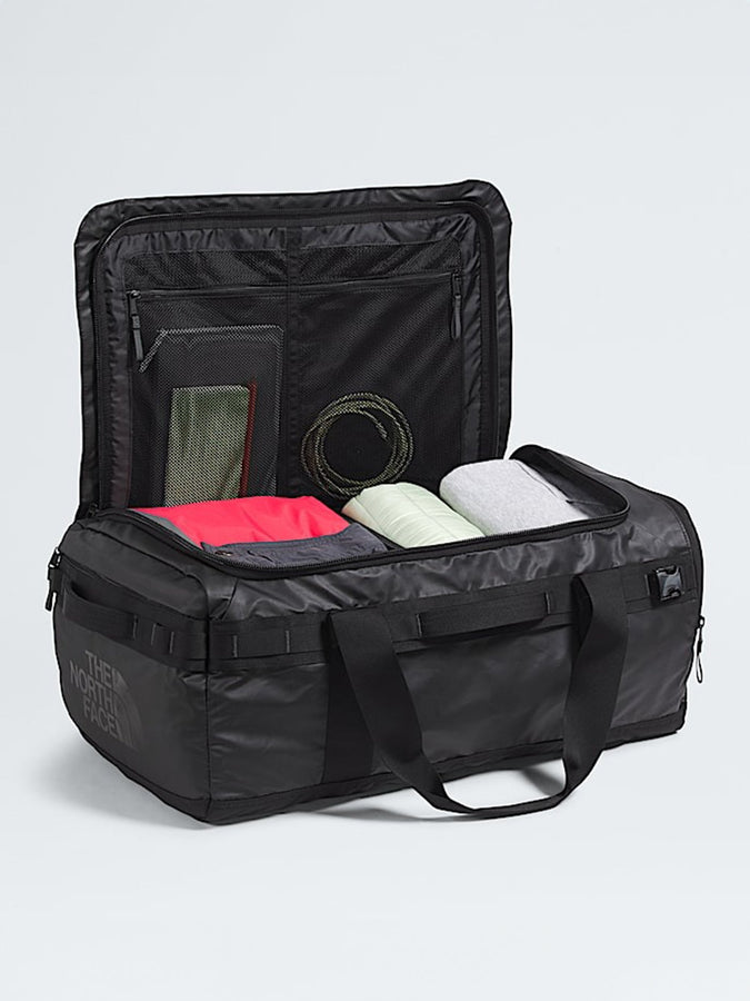 The North Face Base Camp Voyager 62L Duffle Bag | TNF BLACK/ASPHALT GREY (KT0)