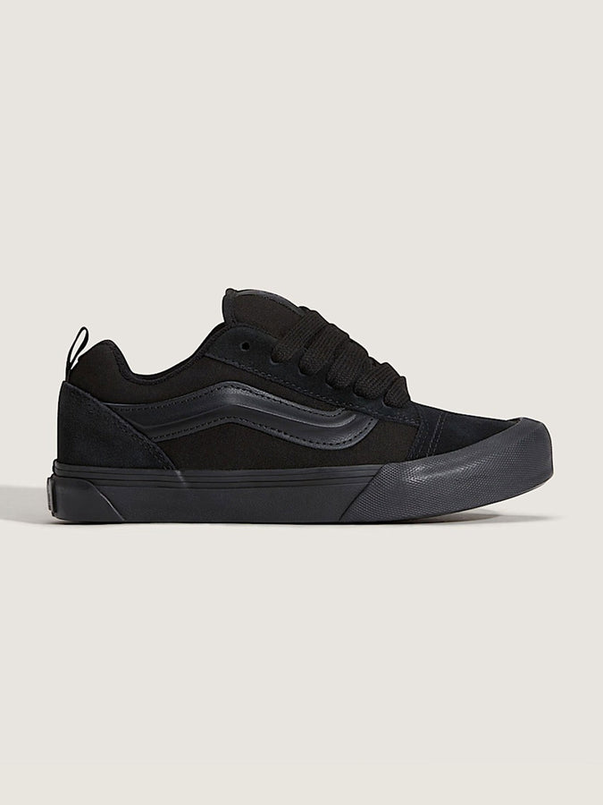 Vans Knu Skool Suede/Canvas Triple Black Shoes Spring 2026 | TRIPLE BLACK (GDY)