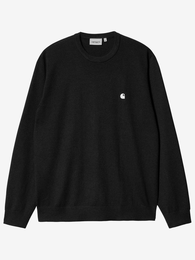 Carhartt Wip Madison Sweater Fall 2026 | BLACK/WAX (K02XX)