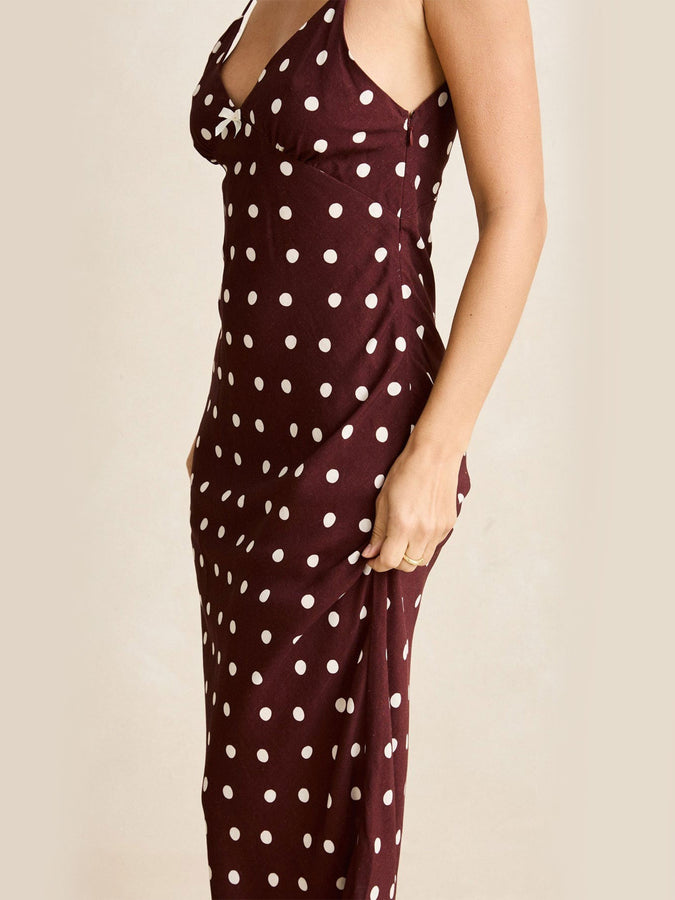 Rhythm Polka Dot Bias Dress Fall 2026 | CAFE