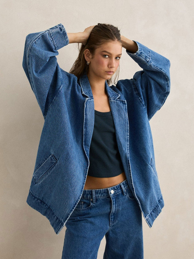Rhythm Shoreline Denim Jacket Spring 2026 | INDIGO