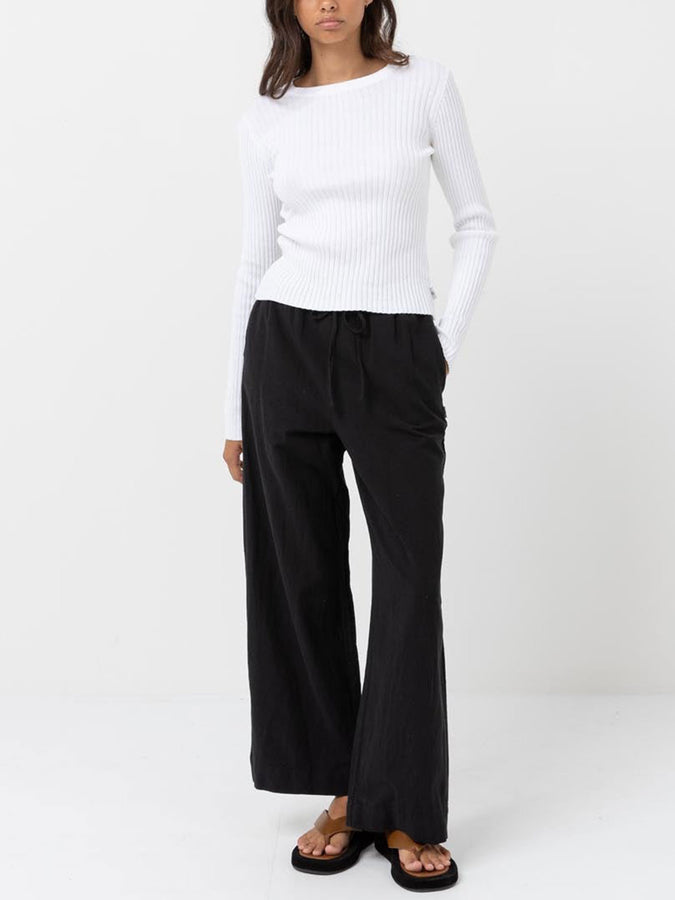 Rhythm Classic Drawstring Pants Spring 2026 | BLACK