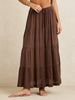 Rhythm Classic Tiered Maxi Skirt Summer 2026