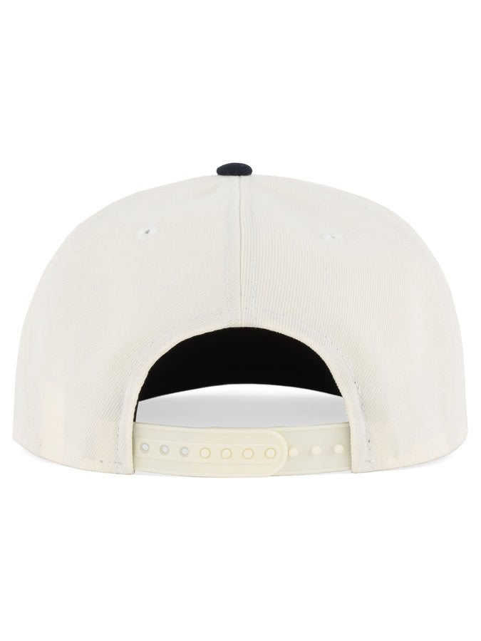 Chain To Bank Corona Laurea New Era RC 9Fifty Hat | CREAM/NAVY