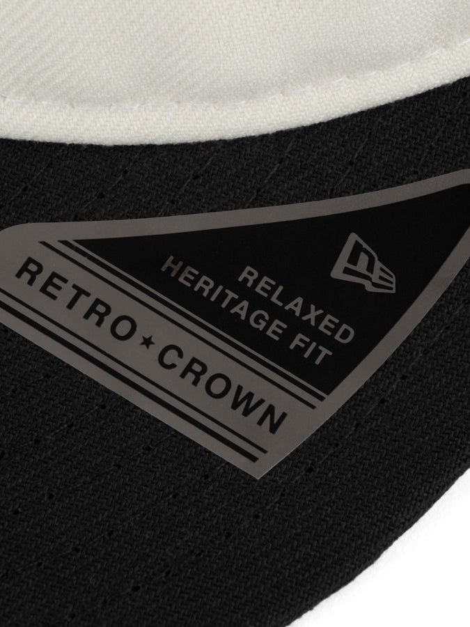 Chain To Bank Corona Laurea New Era RC 9Fifty Hat | CREAM/BLACK