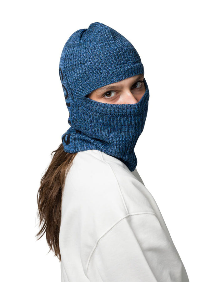 Souvenir Multi Yarn Burglar Balaclava | BLUES