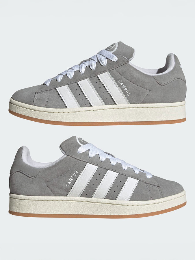 Adidas Campus 00s Grey Three/White/Off White Shoes | GREY THREE/WHITE/OFF WHITE
