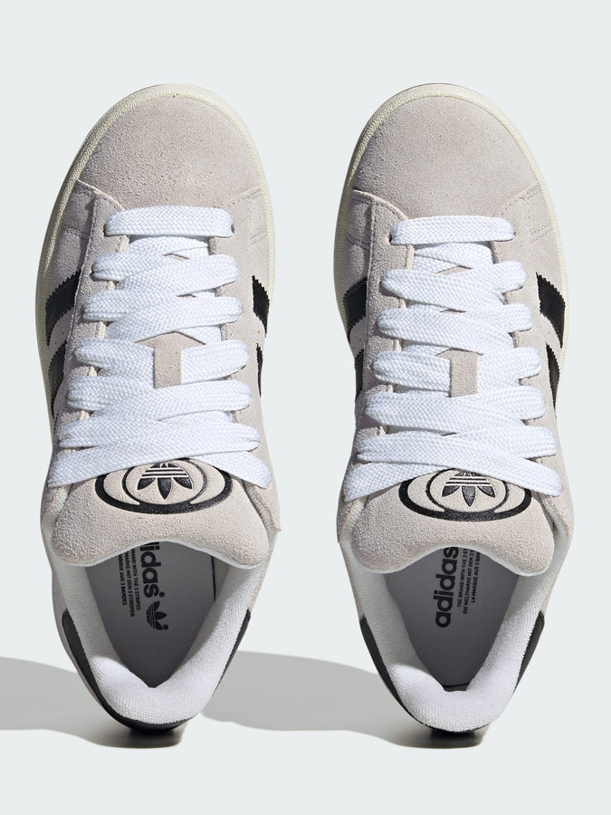 Adidas Campus 00s Crystal White/Core Black/Off White Shoes |CRYSTAL WHITE/BLACK/OFF WHITE