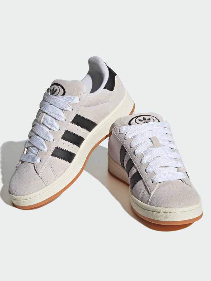 Adidas Campus 00s Crystal White/Core Black/Off White Shoes |CRYSTAL WHITE/BLACK/OFF WHITE
