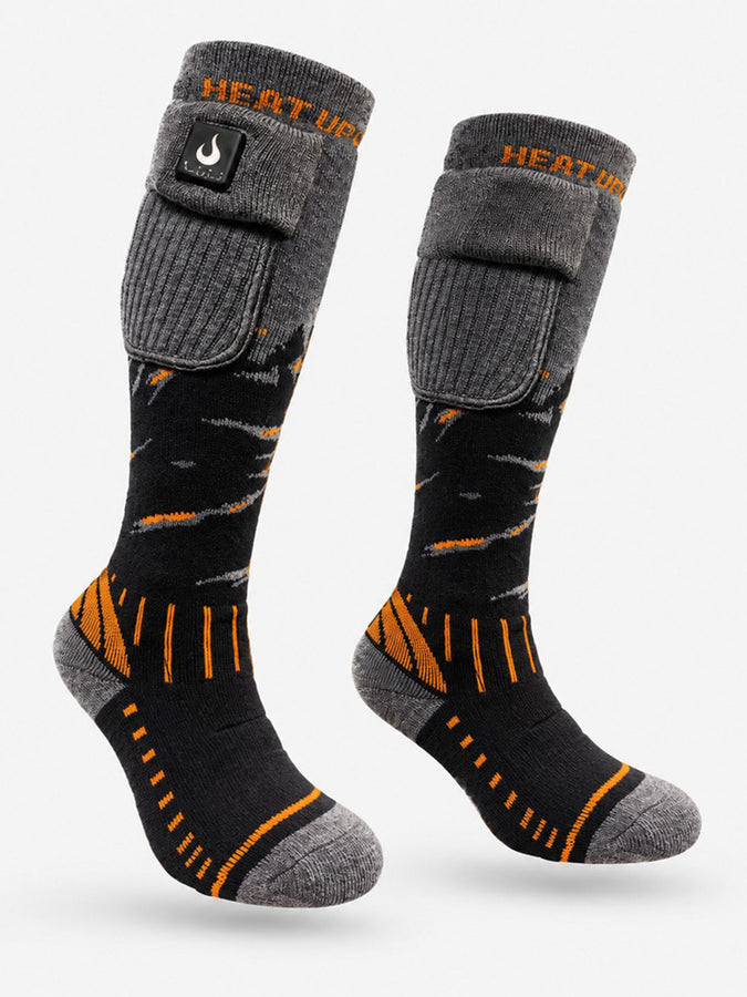 Heat Up Mountain Heated Merino Wool Snow Socks | 