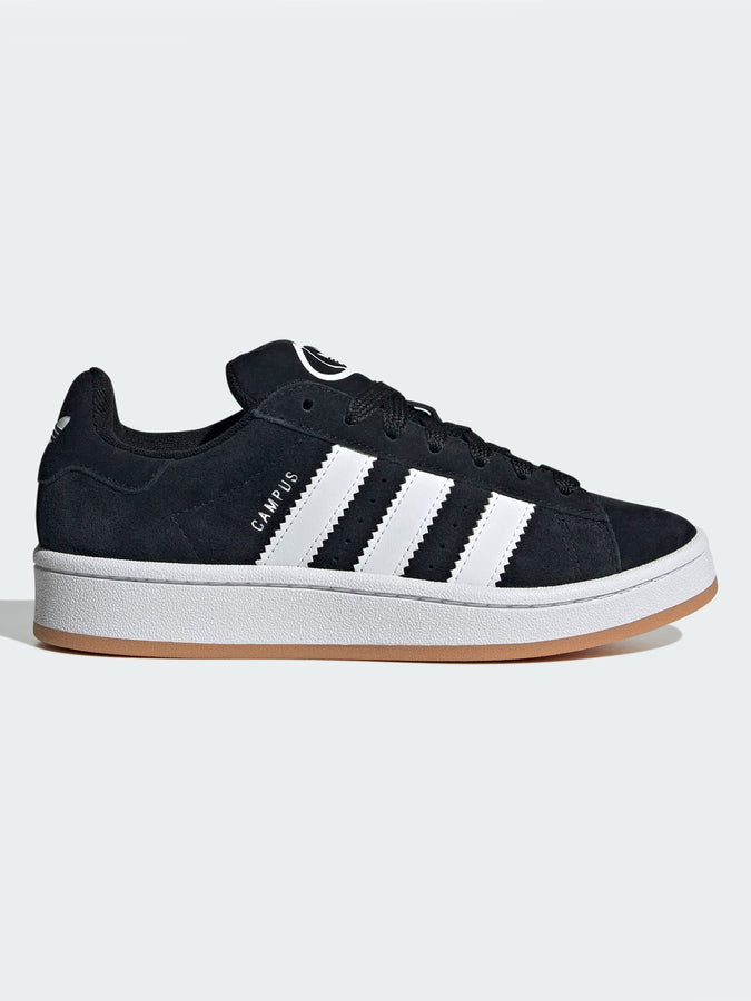 Adidas Campus 00s Black/White/White Shoes | CORE BLACK/WHITE/WHITE