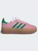 Adidas Gazelle Bold Pink/Green/White Shoes