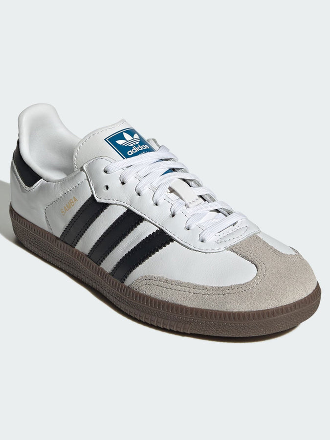 Adidas Samba OG White/Black/Gum Shoes | WHITE/CORE BLACK/GUM