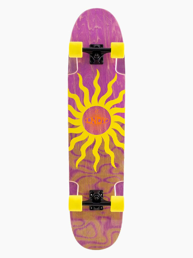 Landyachtz Clark Sun Jam 9.5 X 40.2'' Complete Cruiser | PURPLE