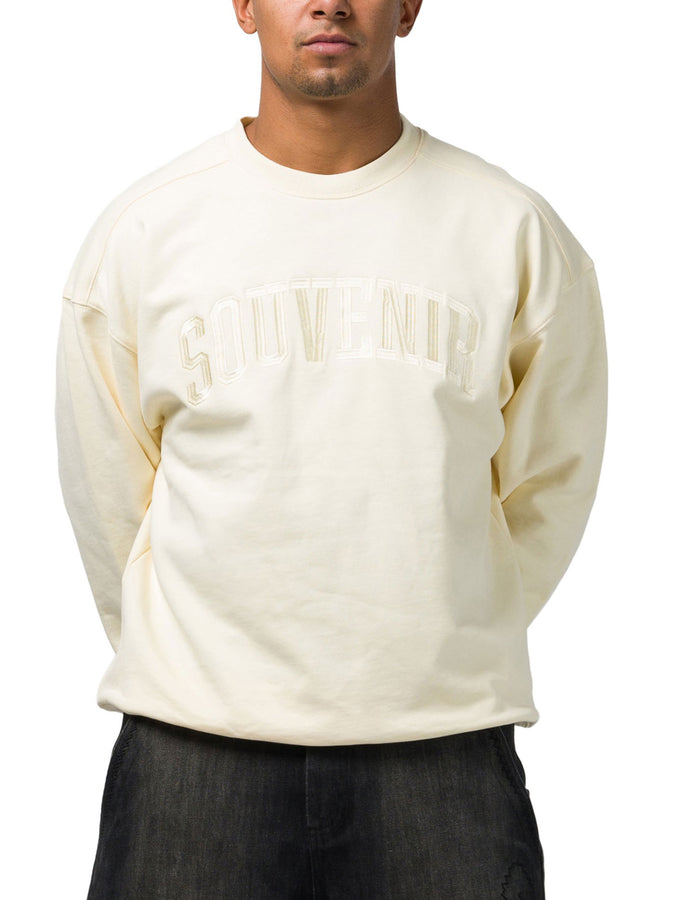 Souvenir Collegiate Crewneck Sweatshirt Fall 2026 | WAX PAPER