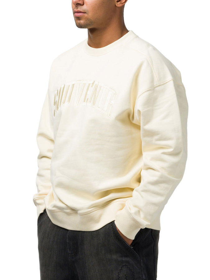 Souvenir Collegiate Crewneck Sweatshirt Fall 2026 | WAX PAPER