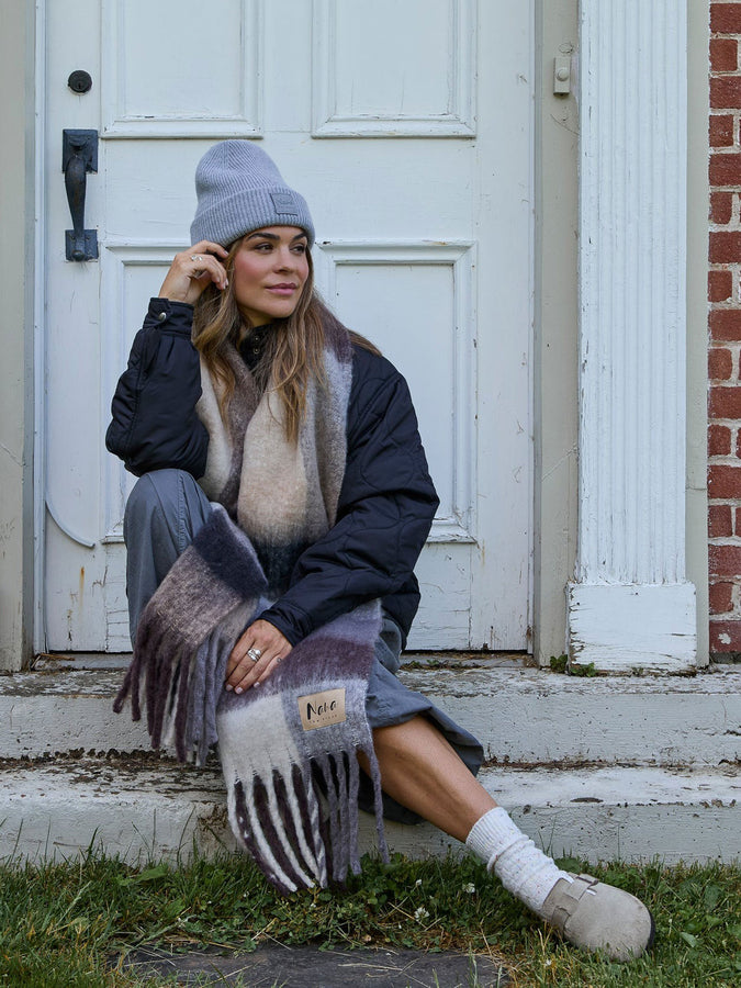 Nana The Brand Geneve Scarf | MULTI TAUPE