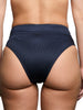 Nana The Brand Genevieve Shiny Rib Bikini Bottom Spring 2026