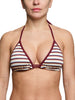 Nana The Brand Natalia Binding Shiny Bikini Top Spring 2026