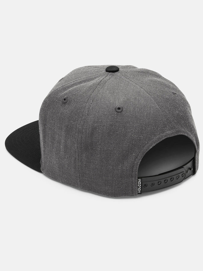 Volcom Quarter Evo Twill Snapback Hat | CHARCOAL HEATHER (CHJ)
