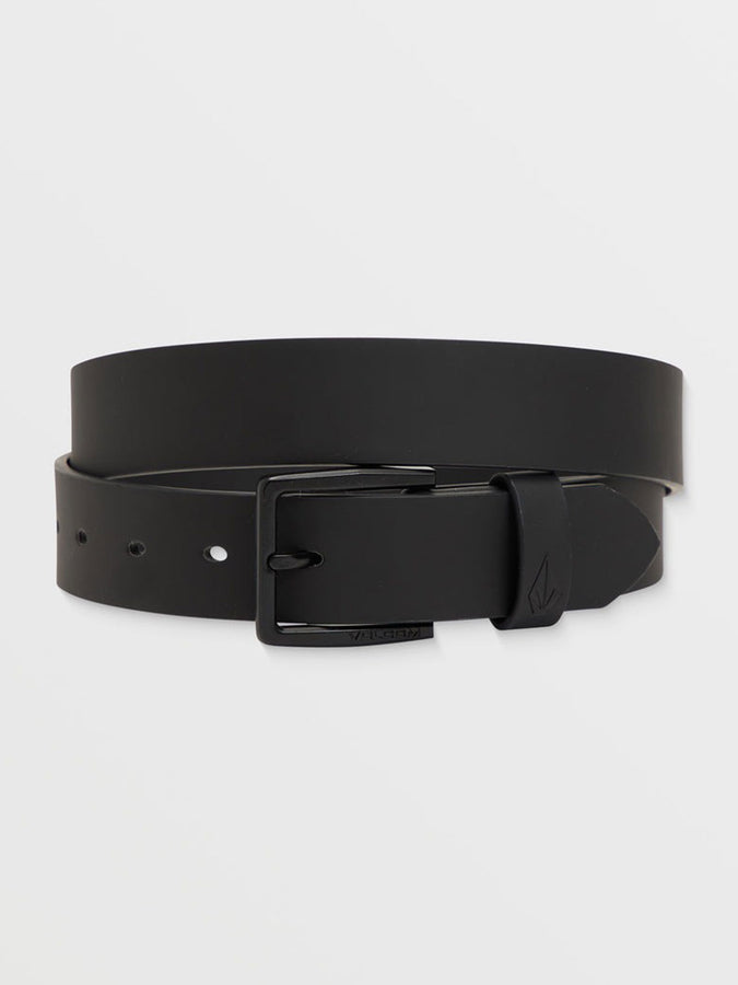 Volcom Flat Bar PU Belt | BLACK (BLK)