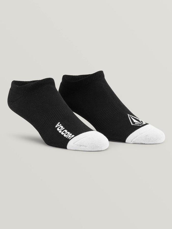 Volcom No Show 3 Pack Socks | BLACK (BLK)