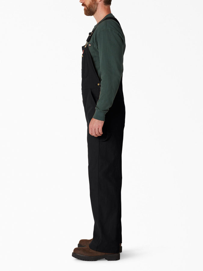 Dickies Duck Bib Overall Jeans | RINSED BLACK (RBK)