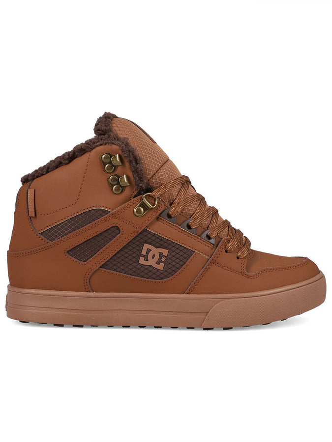 DC Pure High Top WC WNT Brown/Dark Brown Shoes Winter 2027 | BROWN/DARK BROWN (BRNDBN)