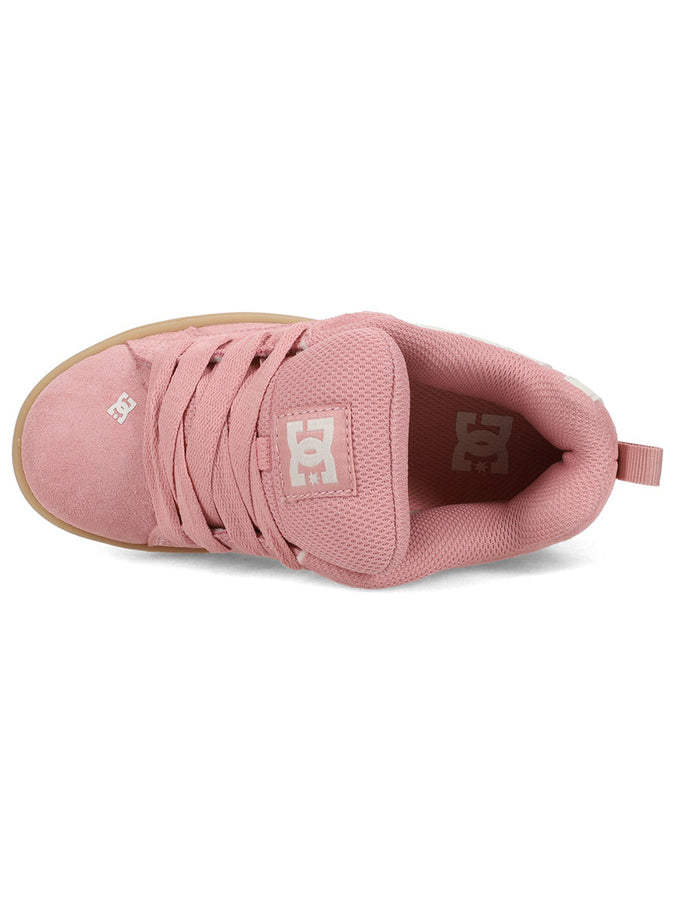 DC Court Graffik SE Pink/Off White/Gum Shoes (Youth 7-14) Summer 2026 | PINK/OFF WHITE/GUM (PKOWGM)