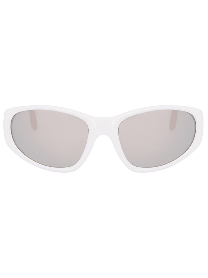 The Box 2 PLR White/LL Silver Ion Sunglasses