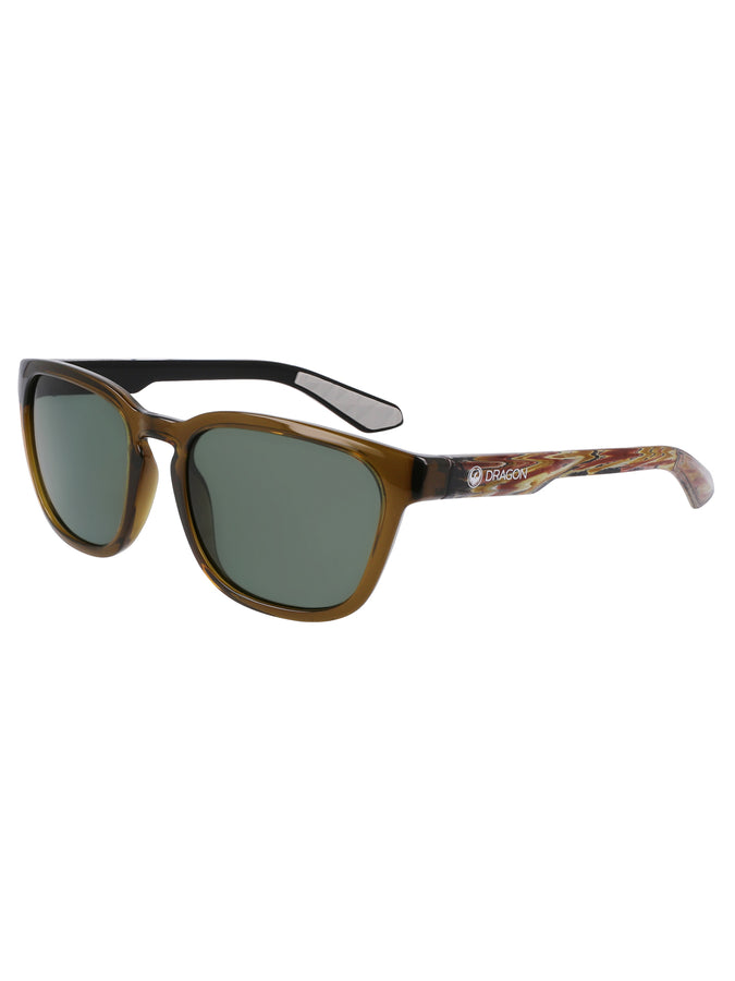 Dragon Dune ATH Polarized Shiny Olive Resin/LL G15 Sunglasses | SHINY OLIVE/LL G15