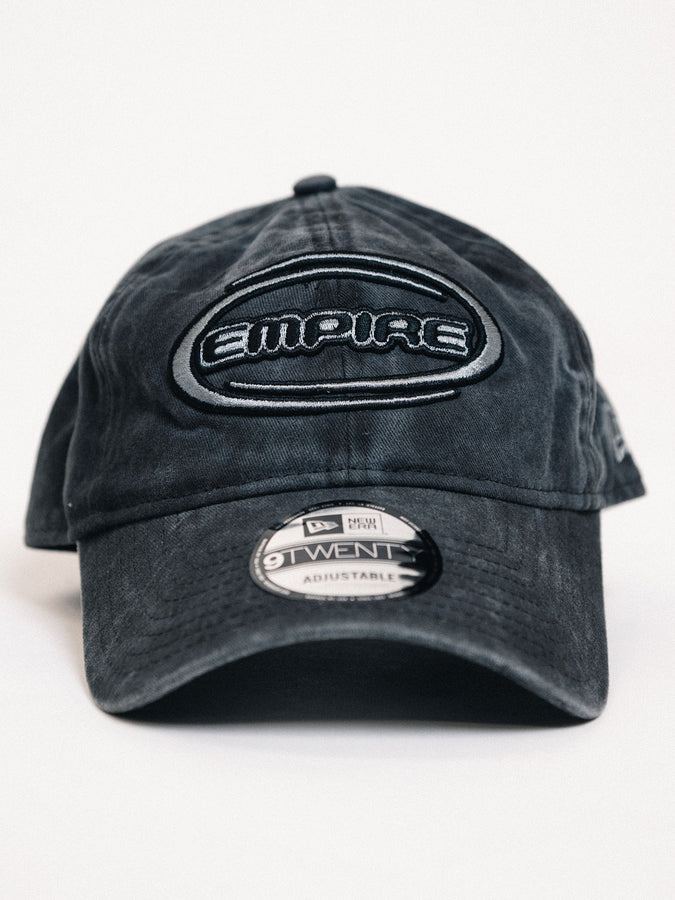 Empire 920 x New Era Washed Black Strapback Hat | WASHED BLACK