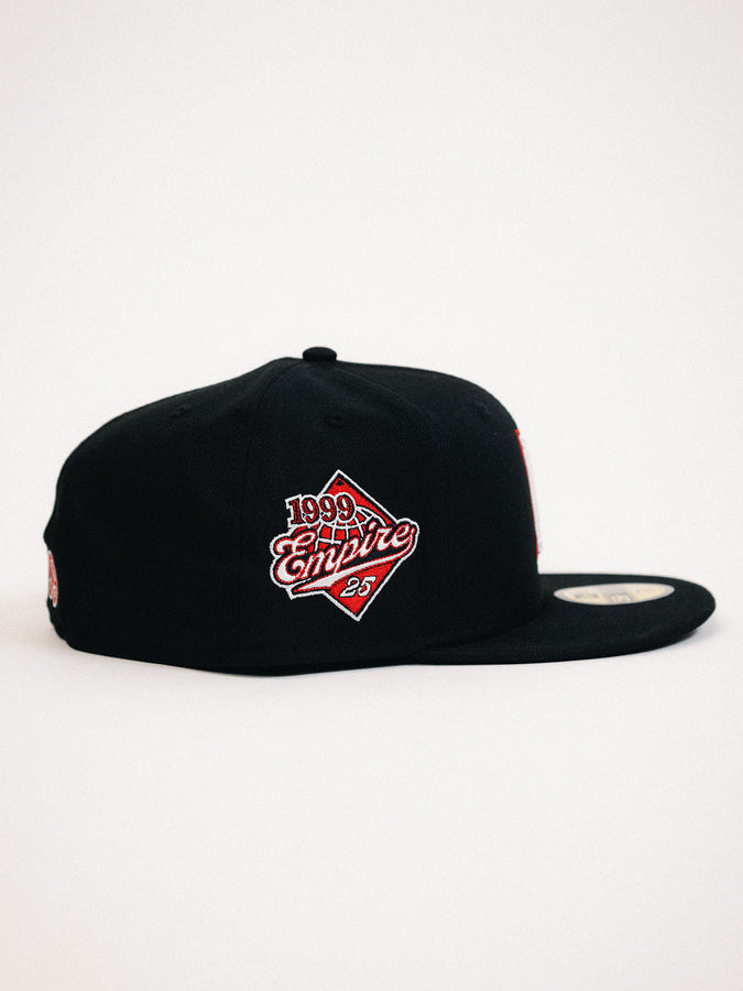 Empire 25 x New Era 59Fifty Fitted Hat | BLACK