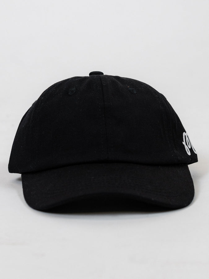 Malbon Evergreen Washed Cotton Twill Hat | BLACK