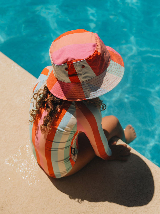 Headster Vertical Delight Bucket Hat | BUBBLE GUM