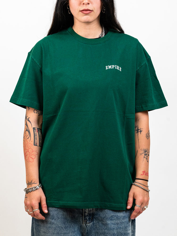 Empire Collegiate Embroidered T-Shirt Fall 2026 | DARK GREEN