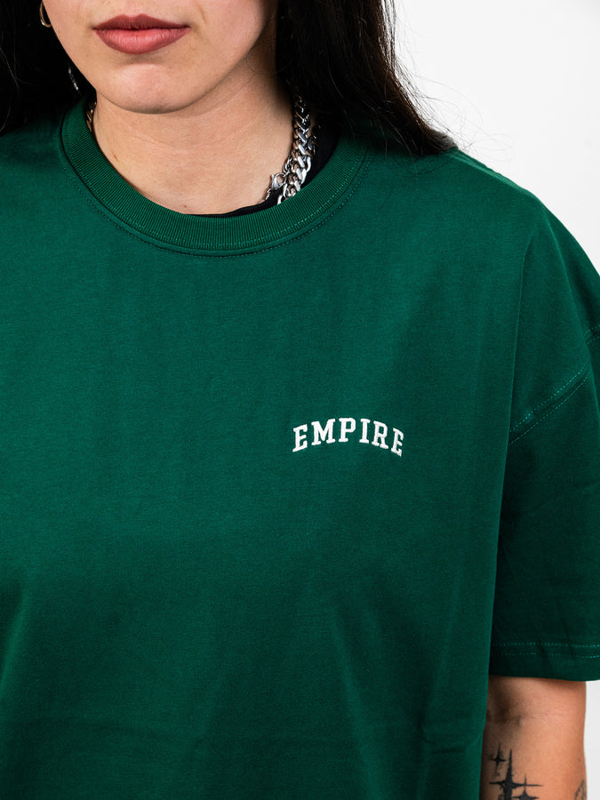 Empire Collegiate Embroidered T-Shirt Fall 2026 | DARK GREEN