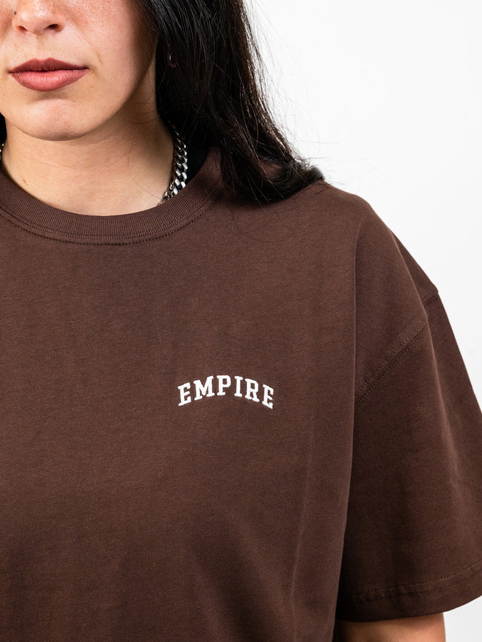 Empire Collegiate Embroidered T-Shirt Fall 2026 | BROWN