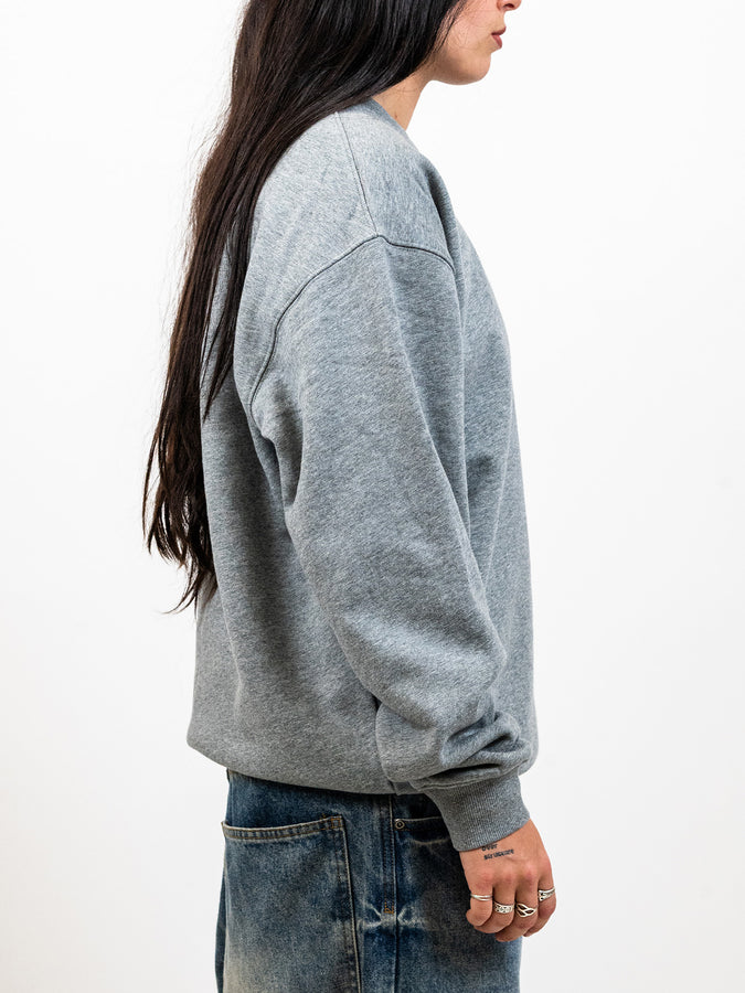 Empire Box Logo Crewneck Sweatshirt Fall 2026 | HEATHER GREY