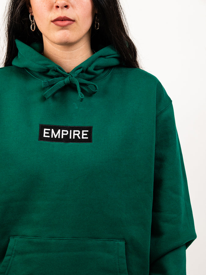 Empire Box Logo Hoodie Fall 2026 | DARK GREEN