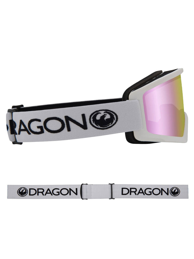 Dragon DX3 OTG White Ion/LL Pink Ion Goggle | WHITE/LL PINK ION