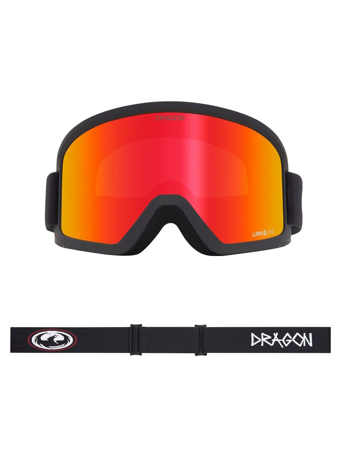 Dragon DX3 L OTG Old Skool/LL Red Ion Goggle | OLD SKOOL/LL RED ION