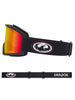 Dragon DX3 L OTG Old Skool/LL Red Ion Goggle