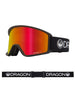 Dragon DXT OTG 2 Black/LL Red Ion Goggle