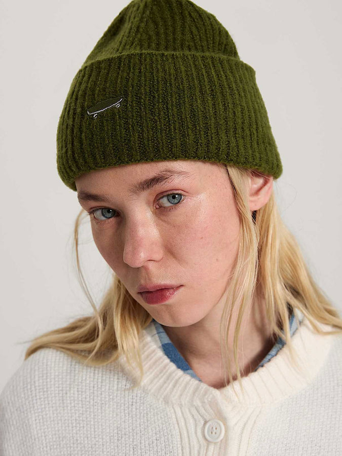 Vans Densmore Wide Cuff Beanie | GREEN BALSAM (GRK)