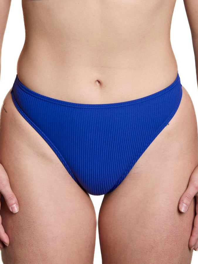 Nana The Brand Florence Rib Blue Bikini Bottom Summer 2026 | ROYAL BLUE