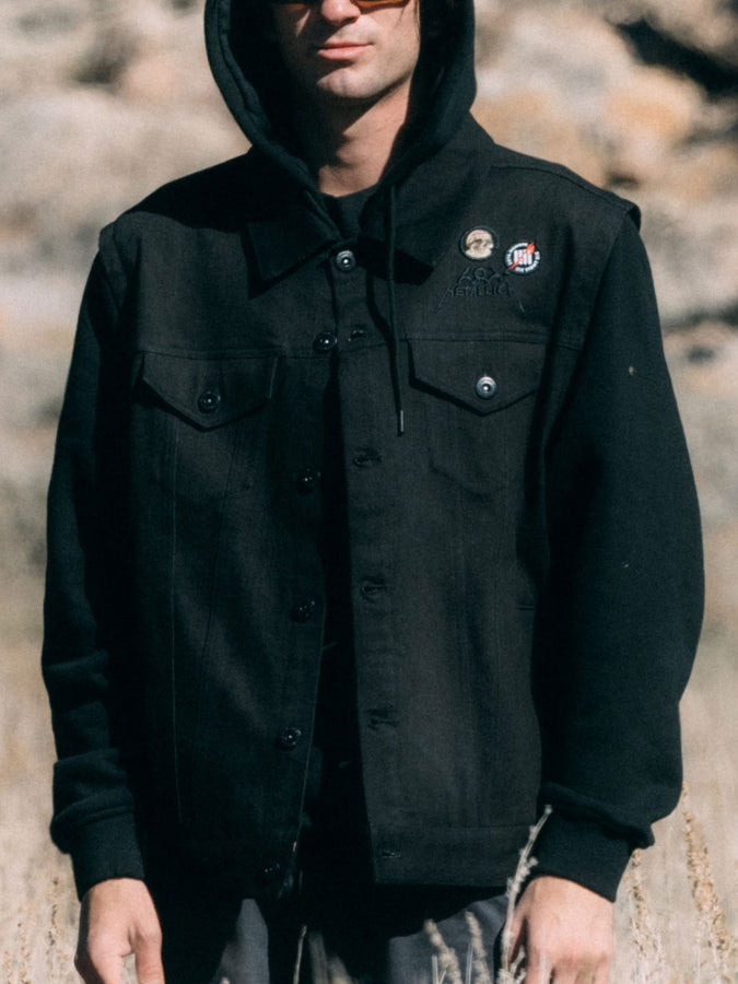 686 Metalhead Trucker Jacket Fall 2026 | BLACK (BLK)