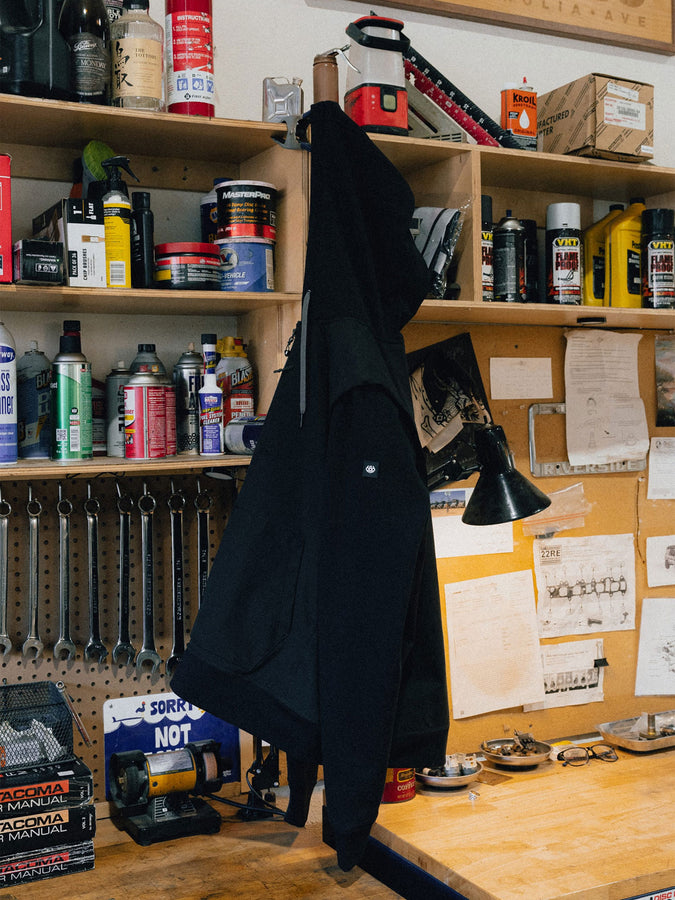 686 Merge Quilted Hoody Jacket Fall 2026 | BLACK/BLACK (BKBK)